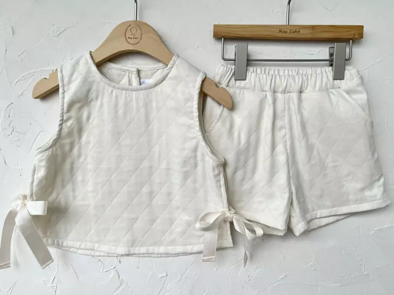 Pourenfant - Korean Children Fashion - #todddlerfashion - Laila Quilting Set - 5