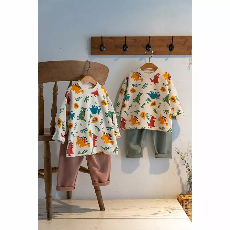 Raykids - Korean Children Fashion - #kidsshorts - Terry Paint Tee