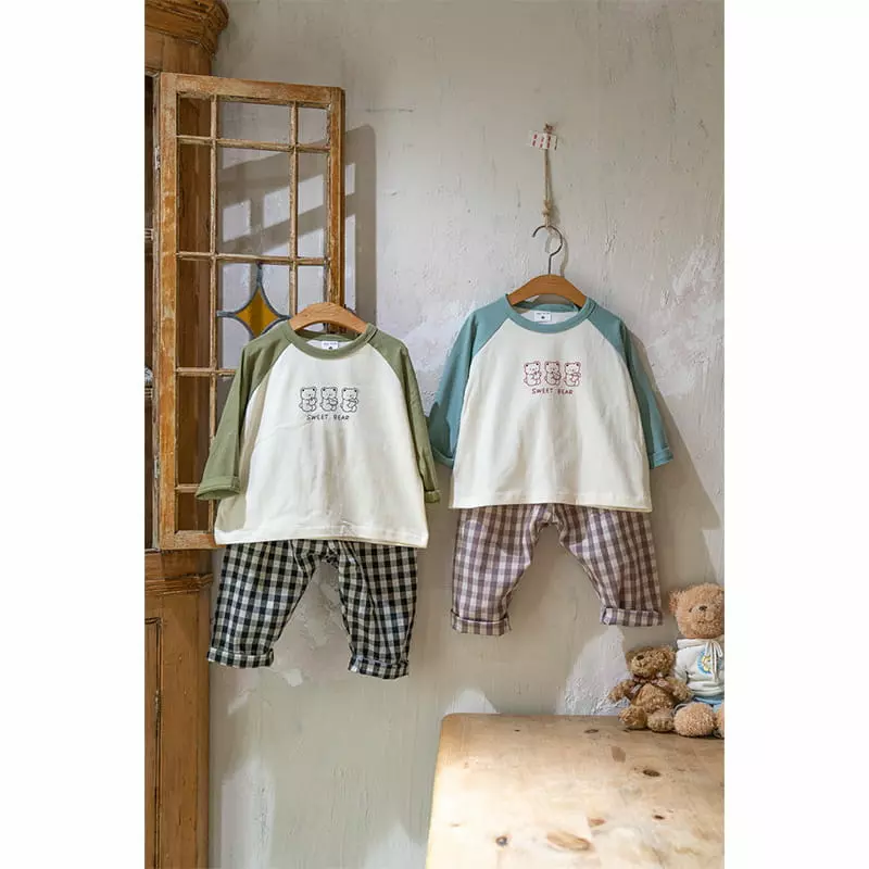 Raykids - Korean Children Fashion - #prettylittlegirls - Sweet Bear Tee