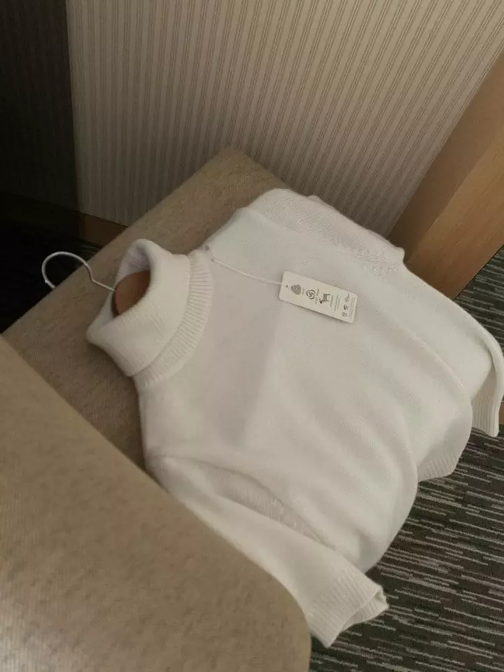 Renouveau - Korean Women Fashion - #romanticstyle - Cash Knit Tee - 7