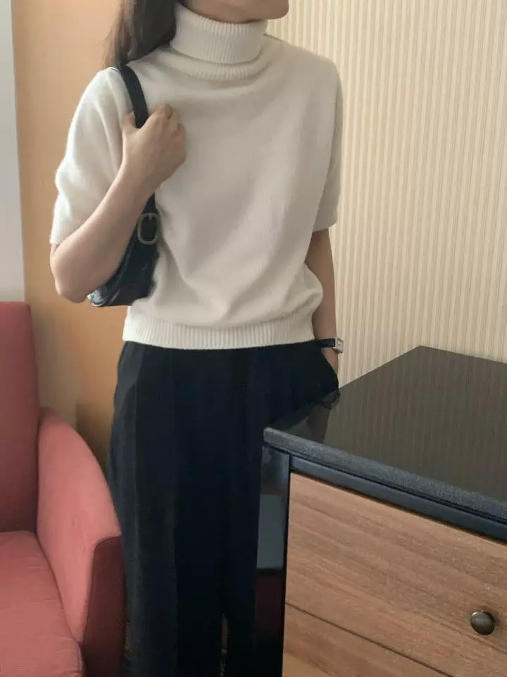 Renouveau - Korean Women Fashion - #thatsdarling - Cash Knit Tee - 9