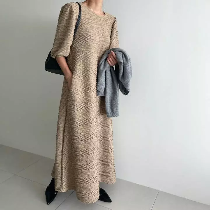 Ripple - Korean Women Fashion - #momslook - Mamond One-piece