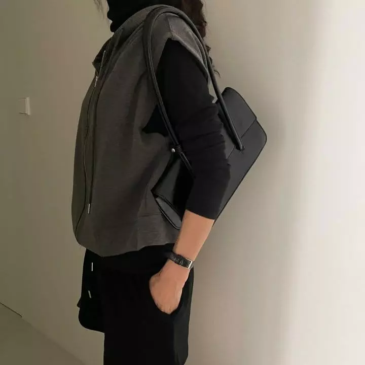 Ripple - Korean Women Fashion - #momslook - Marlang Hoody Vest - 7