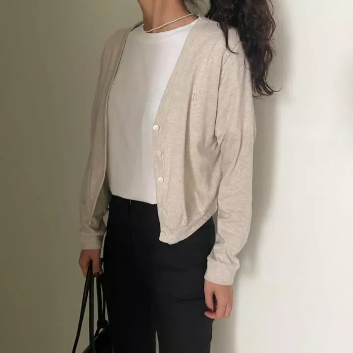 Ripple - Korean Women Fashion - #pursuepretty - Angora Embroidery Cardigan - 5