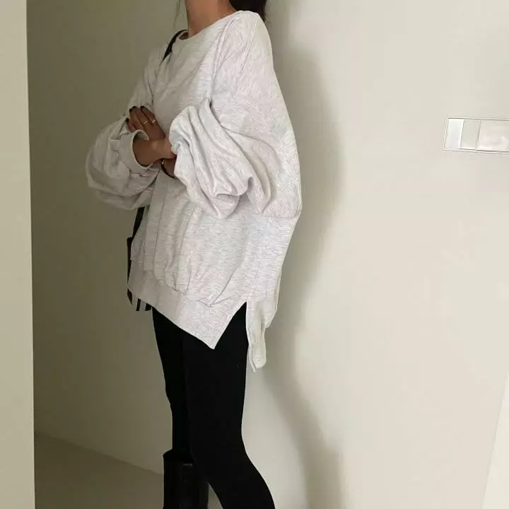 Ripple - Korean Women Fashion - #shopsmall - Solid Sweatshirt - 4