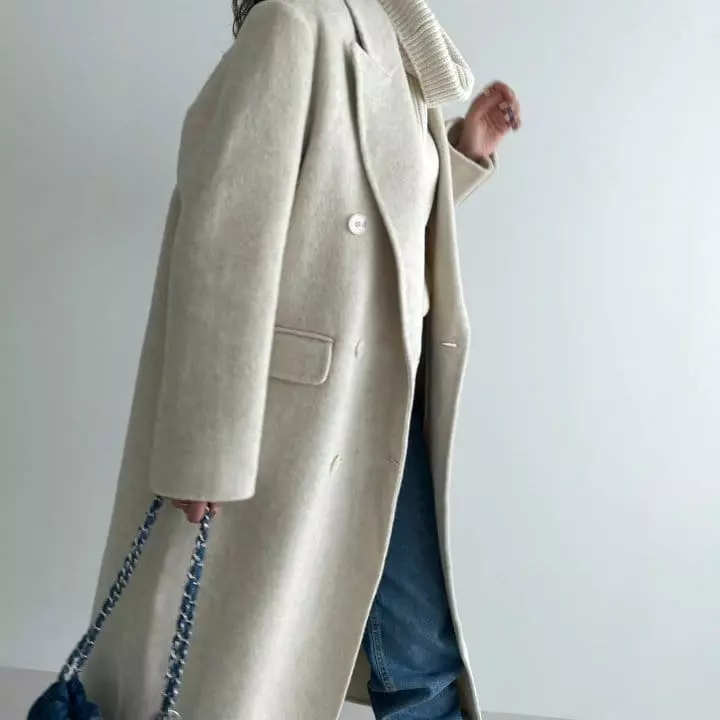 Ripple - Korean Women Fashion - #womensfashion - Wrinkle Hand Made Coat