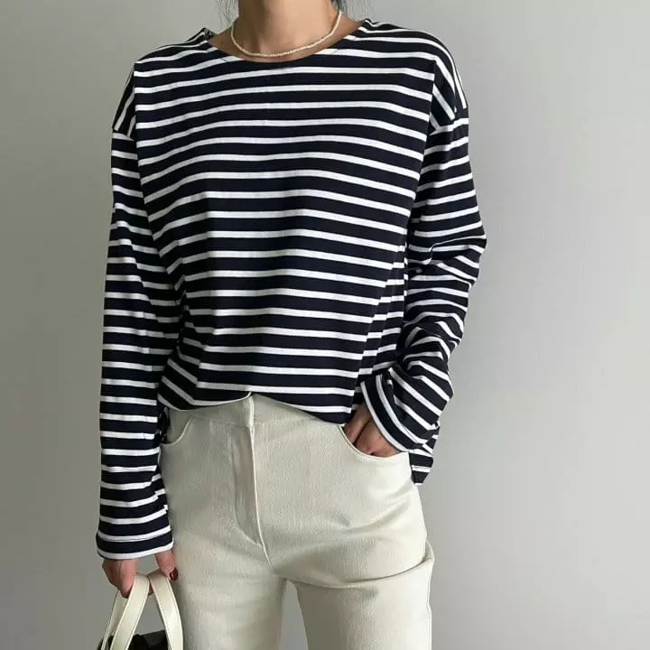 Ripple - Korean Women Fashion - #womensfashion - Autumn St Tee - 3