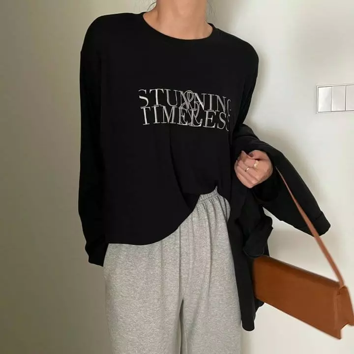 Ripple - Korean Women Fashion - #womensfashion - Stunning Embroidery Tee - 8
