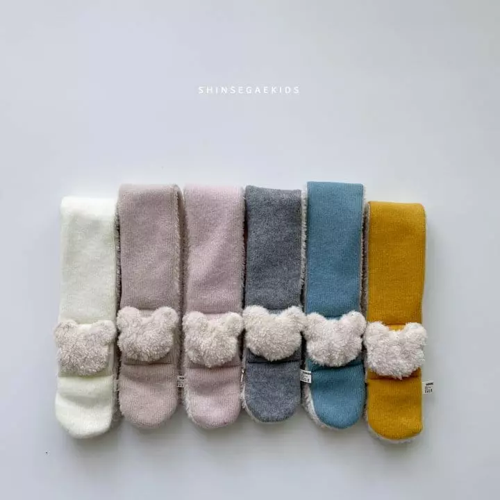 Shinseage Kids - Korean Children Fashion - #Kfashion4kids - Bbogle Bear Neck Warmer - 6