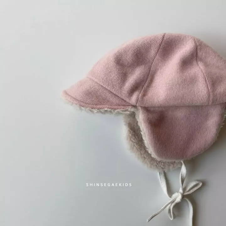 Shinseage Kids - Korean Children Fashion - #childrensboutique - Yamche Bbogle Earmuffs Hat - 3