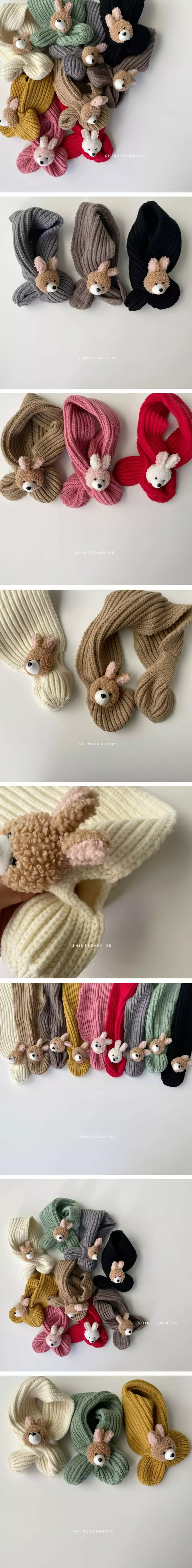 Shinseage Kids - Korean Children Fashion - #designkidswear - Rabbit Neck Warmer