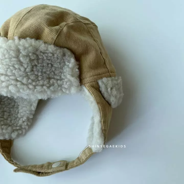Shinseage Kids - Korean Children Fashion - #fashionkids - Kid Rib Earmuffs Hat - 5