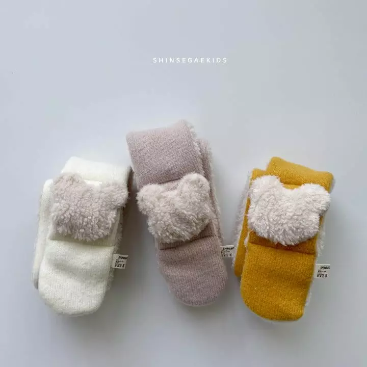 Shinseage Kids - Korean Children Fashion - #fashionkids - Bbogle Bear Neck Warmer - 2