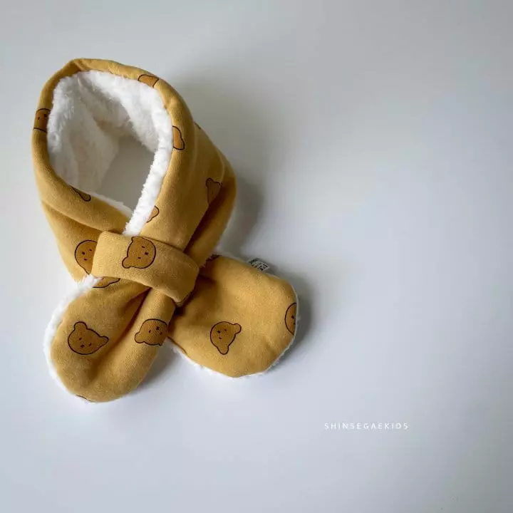 Shinseage Kids - Korean Children Fashion - #kidsshorts - Bear Neck Muffler - 3