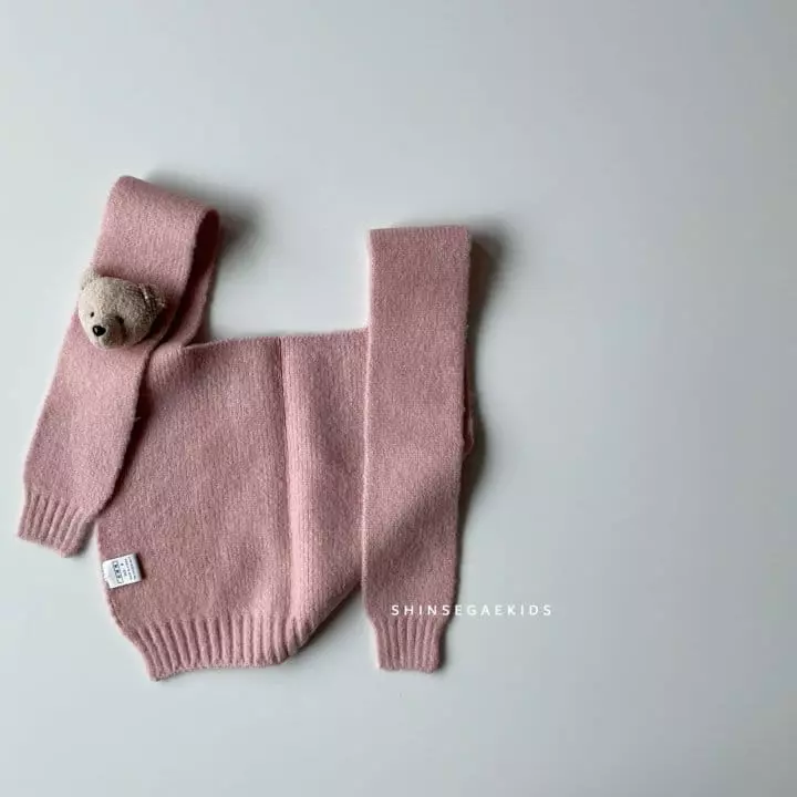 Shinseage Kids - Korean Children Fashion - #kidzfashiontrend - Bear Shawl