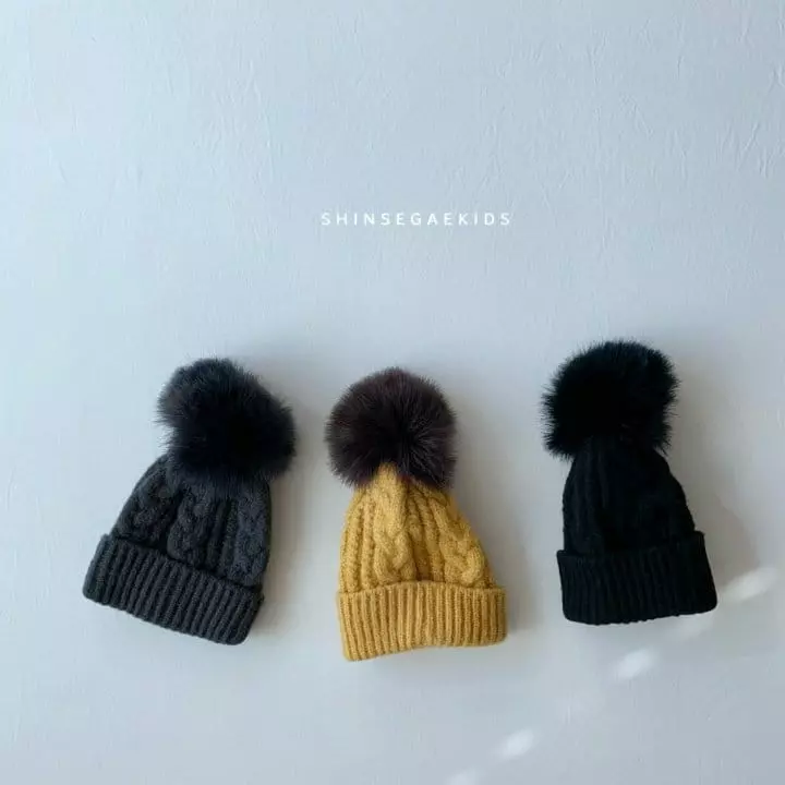 Shinseage Kids - Korean Children Fashion - #kidzfashiontrend - Twist Peach Tajo Beanie - 3