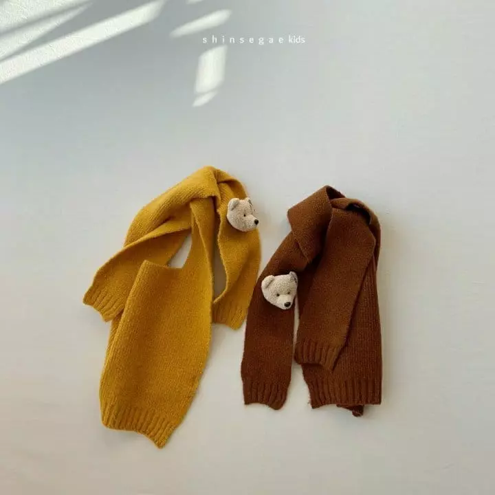 Shinseage Kids - Korean Children Fashion - #littlefashionista - Bear Shawl - 5