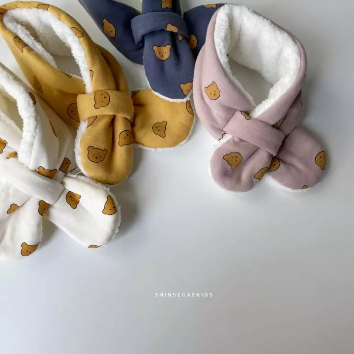 Shinseage Kids - Korean Children Fashion - #littlefashionista - Bear Neck Muffler - 7