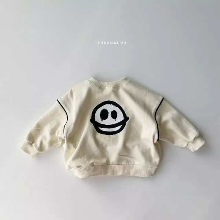 Shinseage Kids - Korean Children Fashion - #magicofchildhood - Ghost Smile Sweatshirt - 2