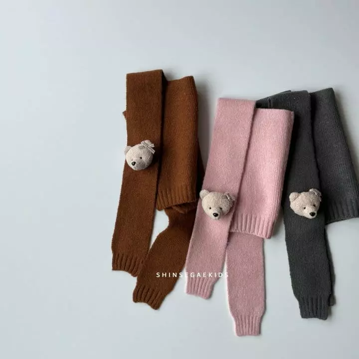 Shinseage Kids - Korean Children Fashion - #minifashionista - Bear Shawl - 5