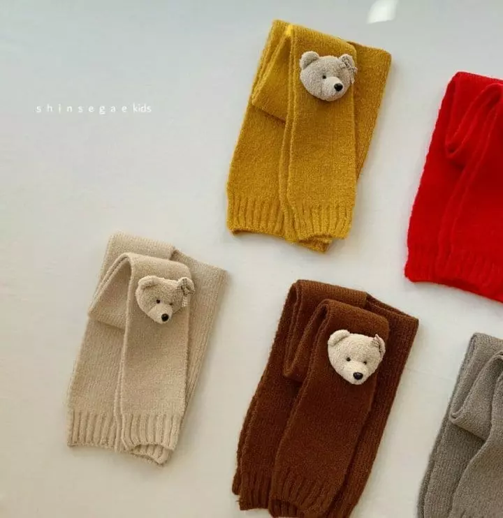 Shinseage Kids - Korean Children Fashion - #minifashionista - Bear Shawl - 7