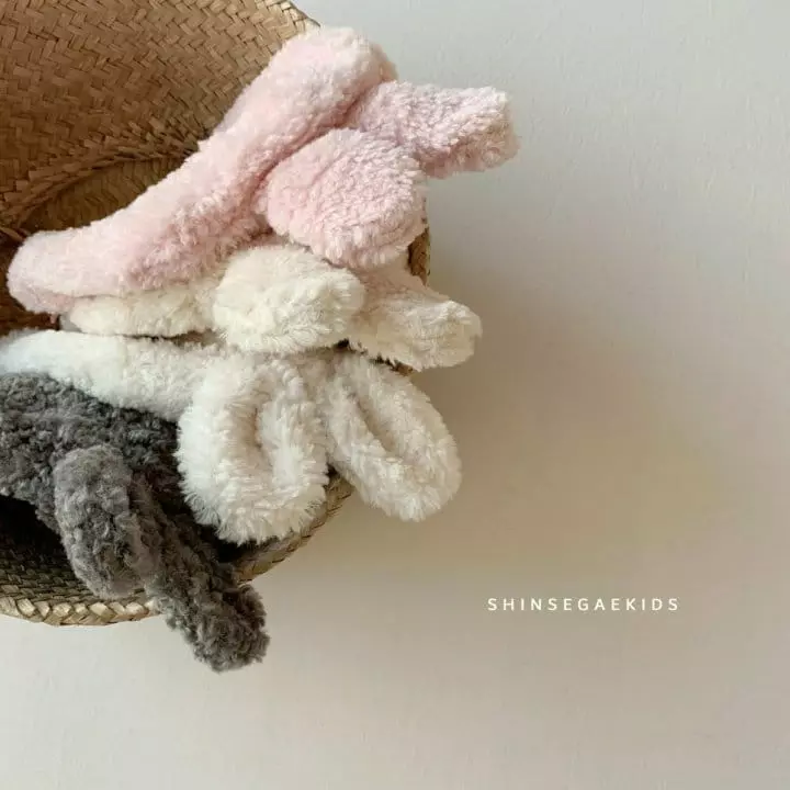 Shinseage Kids - Korean Children Fashion - #minifashionista - Rabbit Earmuffs Hat - 3