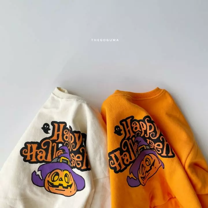 Shinseage Kids - Korean Children Fashion - #minifashionista - Pumpkin Sweatshirt - 2