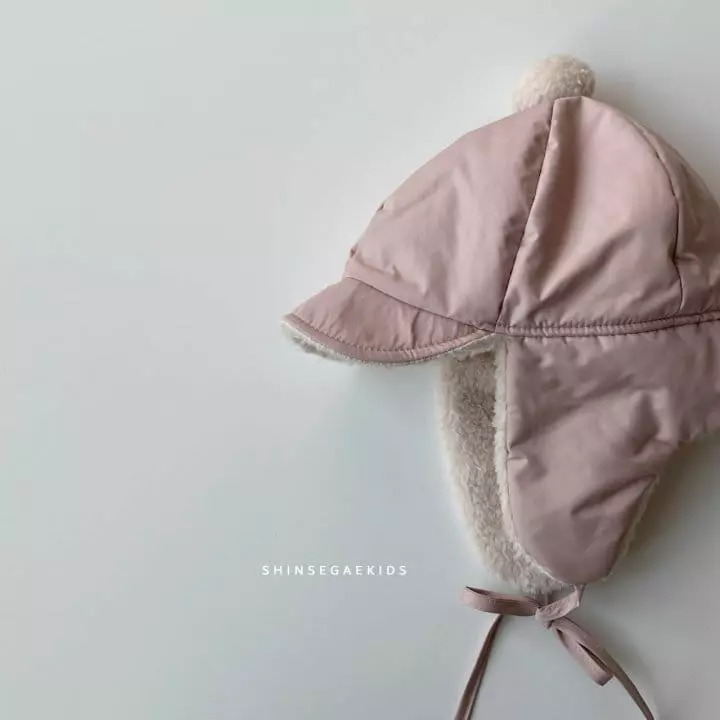Shinseage Kids - Korean Children Fashion - #prettylittlegirls - Padding String Earsmuffs Hat - 7