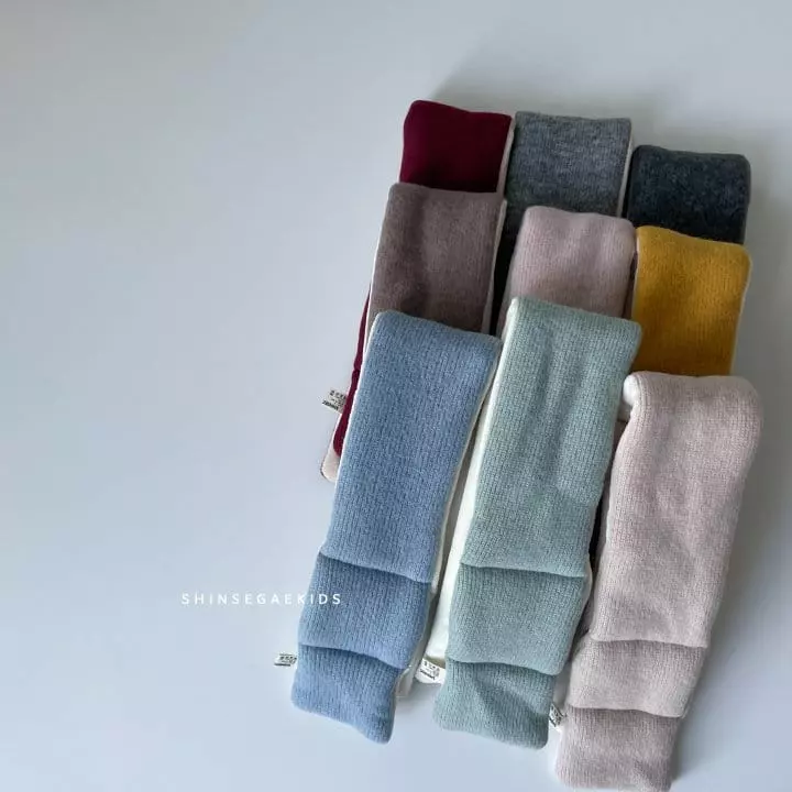 Shinseage Kids - Korean Children Fashion - #prettylittlegirls - Reversible Knit Neck Gori Warmer - 7