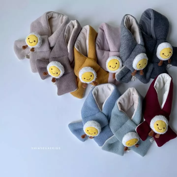 Shinseage Kids - Korean Children Fashion - #stylishchildhood - Reversible Neck Muffler
