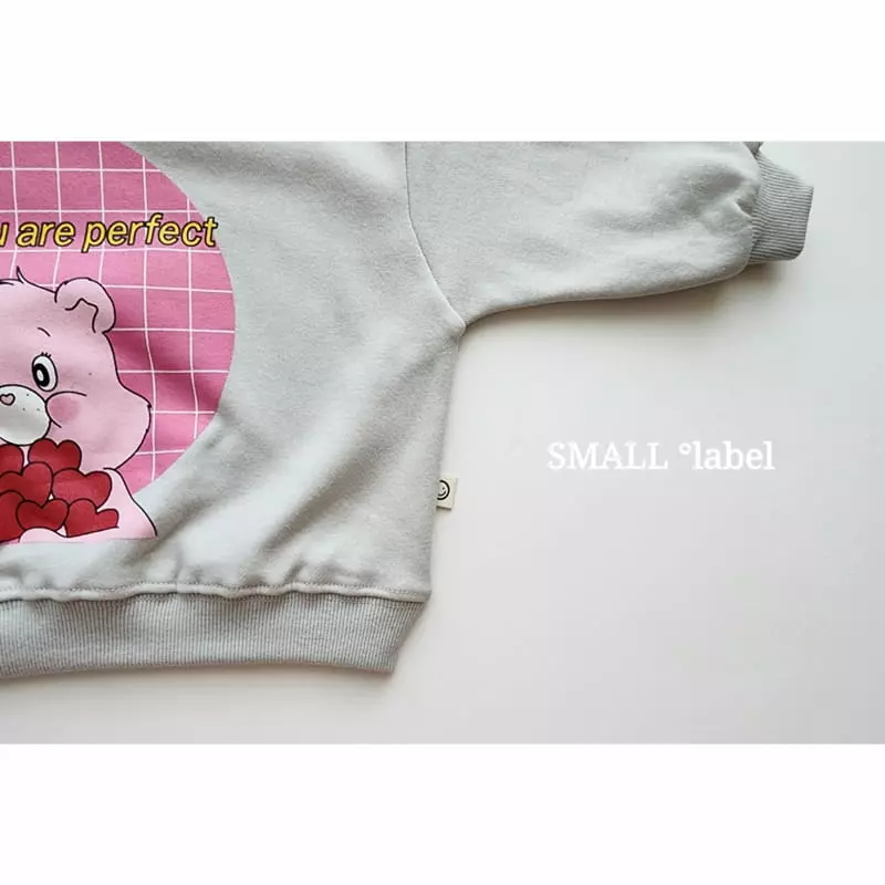 Small Label - Korean Children Fashion - #childofig - Lover Bear Sweatshirt - 4