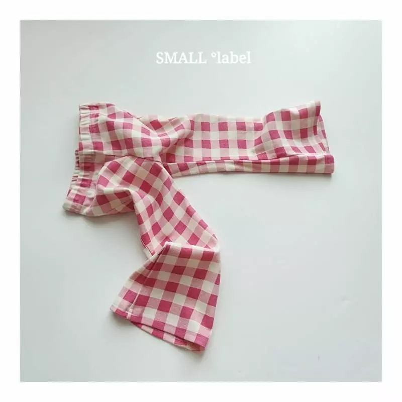 Small Label - Korean Children Fashion - #kidsshorts - Check Pants - 5