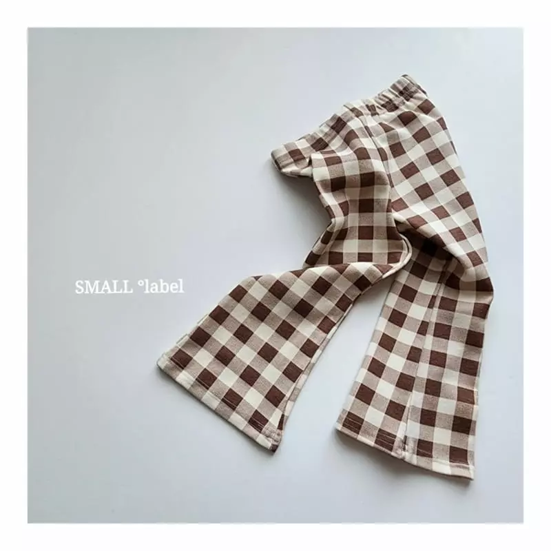 Small Label - Korean Children Fashion - #littlefashionista - Check Pants - 9