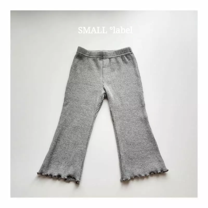Small Label - Korean Children Fashion - #minifashionista - Rib Bootscut Pants - 9