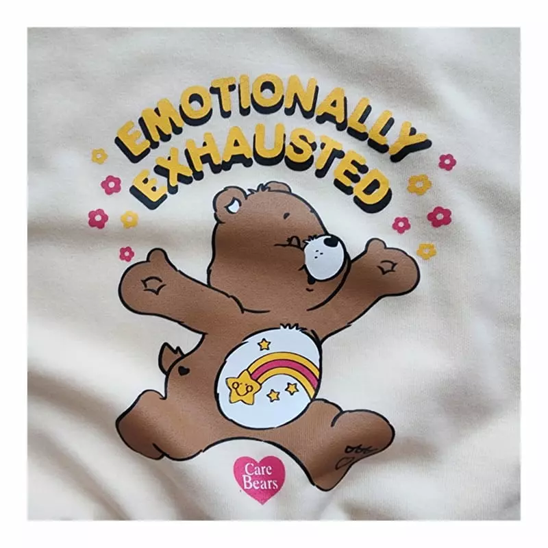 Small Label - Korean Women Fashion - #momslook - Heart Bear Sweatshirt Mom - 8