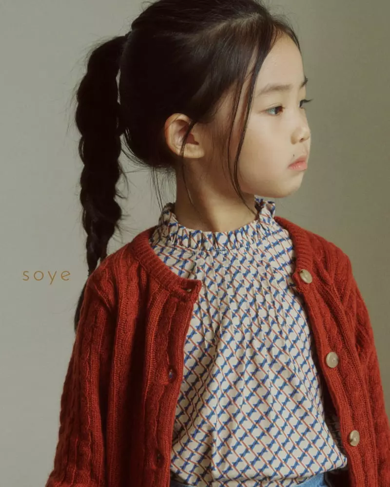 Soye - Korean Children Fashion - #childofig - Bonny Blouse Ribbon Paint - 5