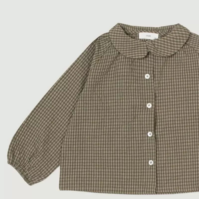 Soye - Korean Children Fashion - #kidsshorts - Square Shirt - 8