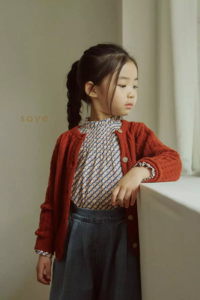 Soye - Korean Children Fashion - #kidsstore - Bonny Blouse Ribbon Paint - 12