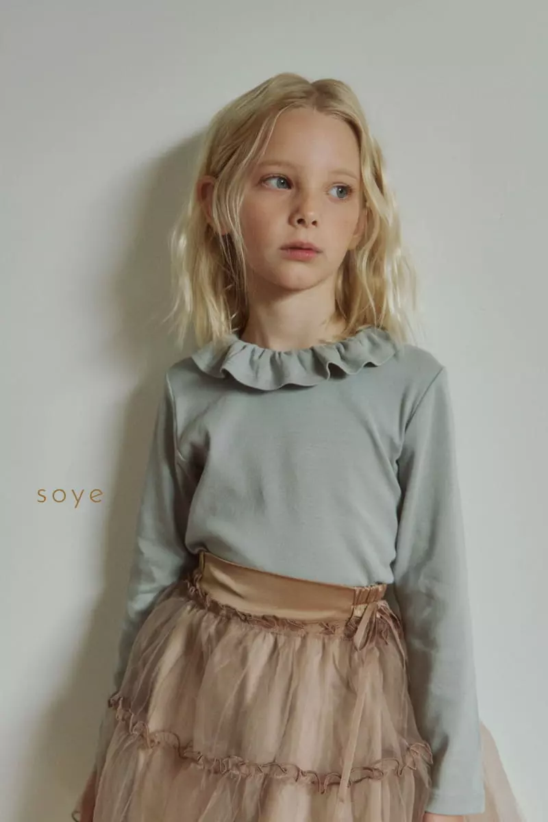 Soye - Korean Children Fashion - #magicofchildhood - Pine Frill Tee - 11