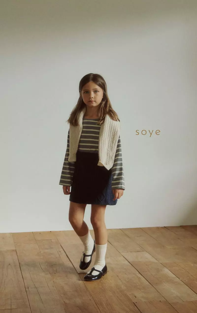 Soye - Korean Children Fashion - #magicofchildhood - Nass Twist Skirt - 4