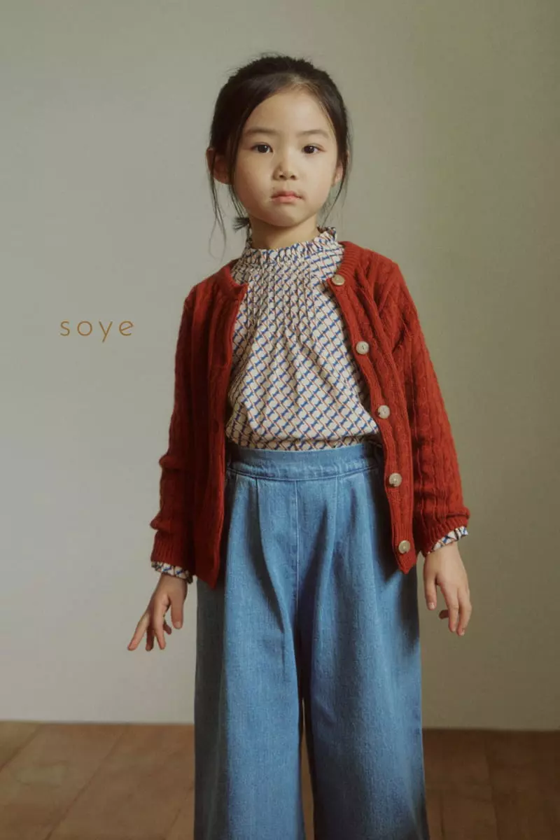 Soye - Korean Children Fashion - #minifashionista - Bonny Blouse Ribbon Paint - 4