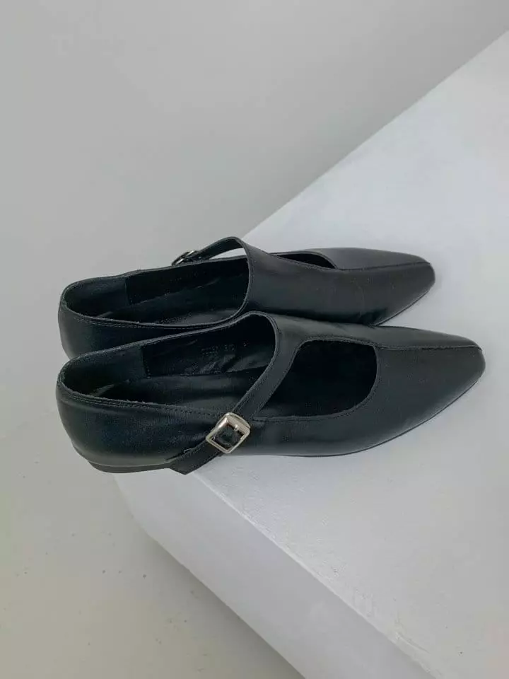 Ssangpa - Korean Women Fashion - #momslook - tm 3027 Flats & Ballerinas - 3
