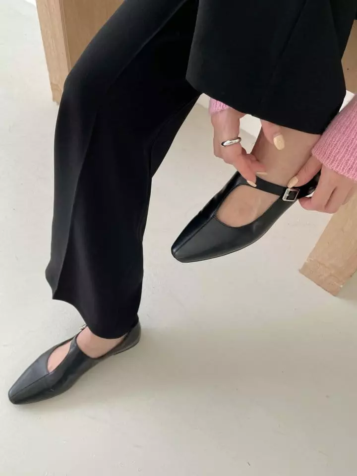 Ssangpa - Korean Women Fashion - #momslook - tm 3027 Flats & Ballerinas - 9