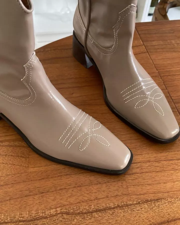 Ssangpa - Korean Women Fashion - #momslook - tm 4020 Boots - 6