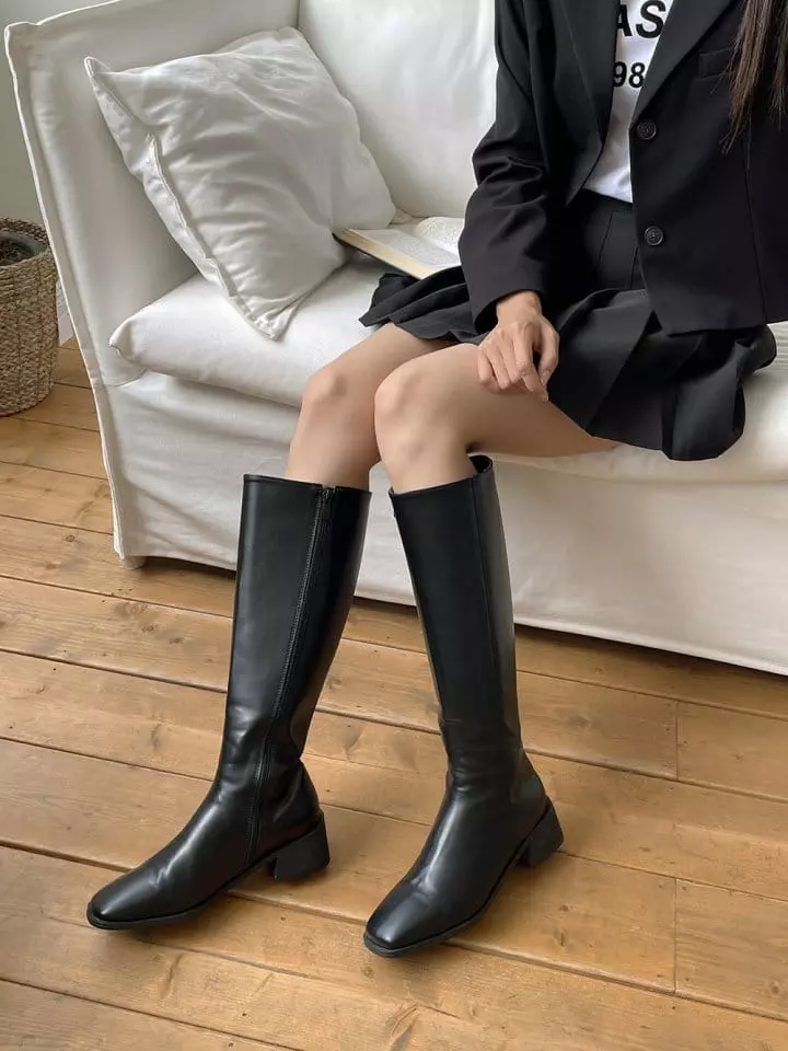 Ssangpa - Korean Women Fashion - #momslook - f 1028 Boots - 2