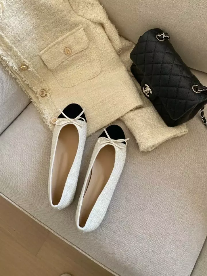 Ssangpa - Korean Women Fashion - #momslook - nv 7308 Flats & Ballerinas - 8