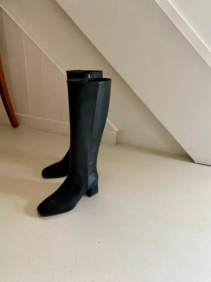 Ssangpa - Korean Women Fashion - #momslook - nv 7305 Boots - 5