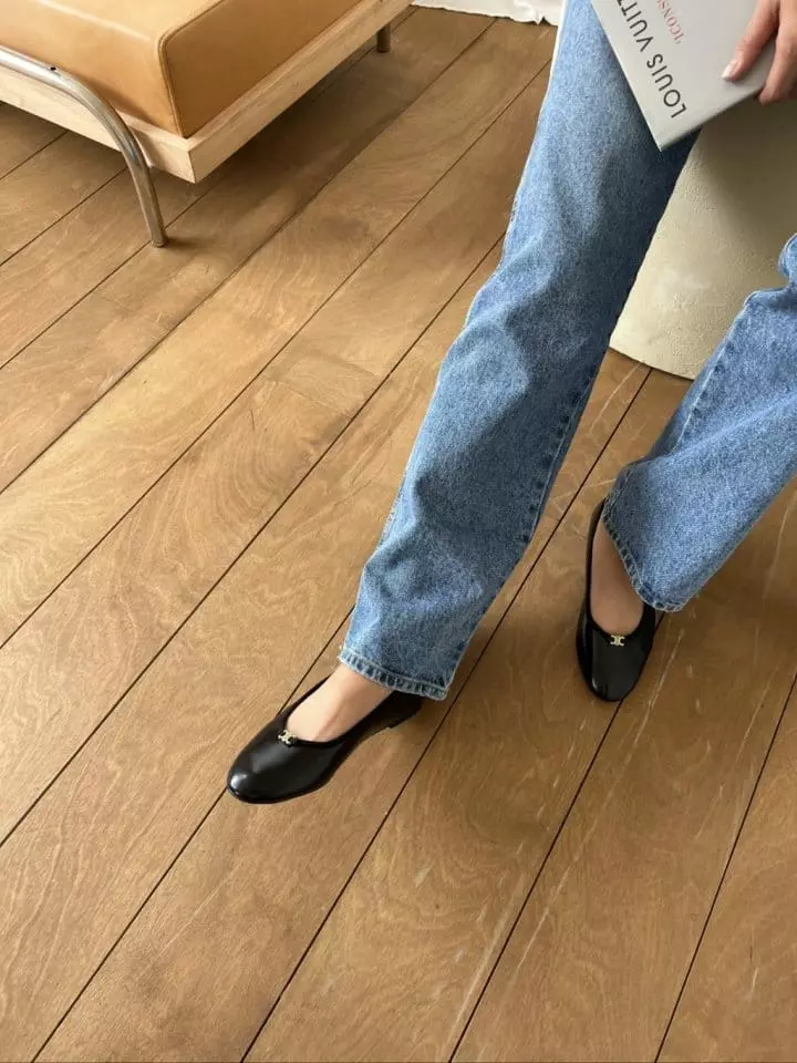 Ssangpa - Korean Women Fashion - #momslook - nv 7301 Flats & Ballerinas - 7