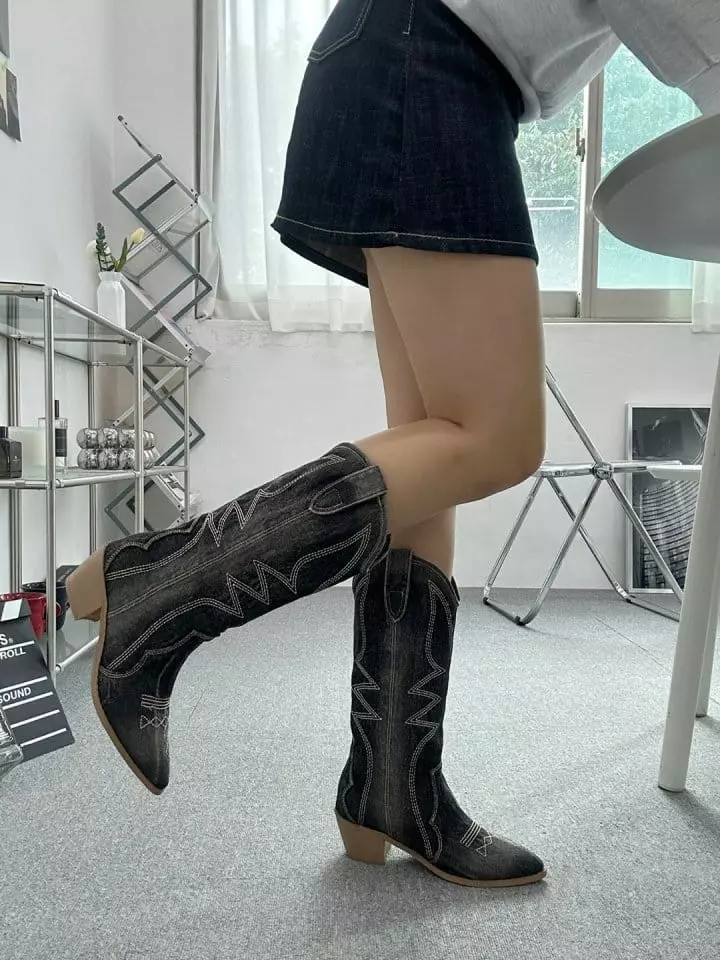 Ssangpa - Korean Women Fashion - #momslook - pd 2103 Boots - 7