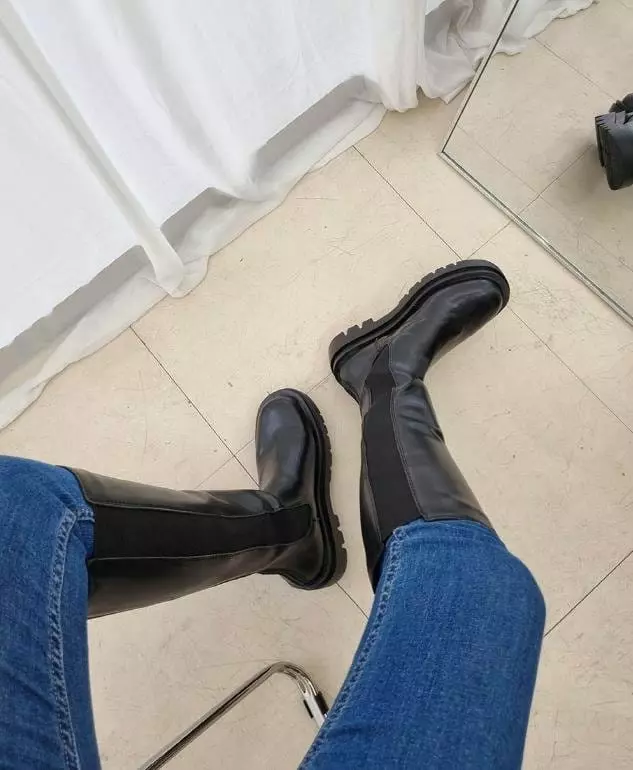 Ssangpa - Korean Women Fashion - #momslook - th d99 Boots - 11